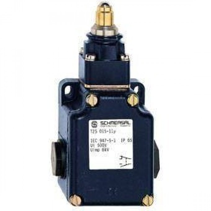 Позиционный переключатель SCHMERSAL T2S 016-30Y в компактном корпусе с прямым толкателем 426030